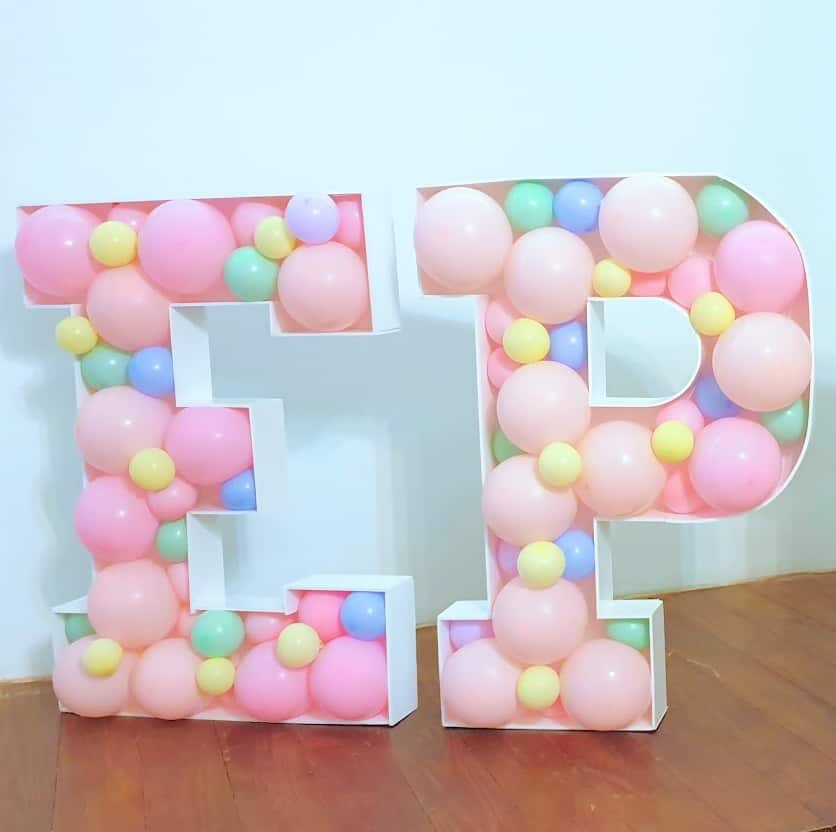 Globos y Letras  Tabatha decora tu fiesta