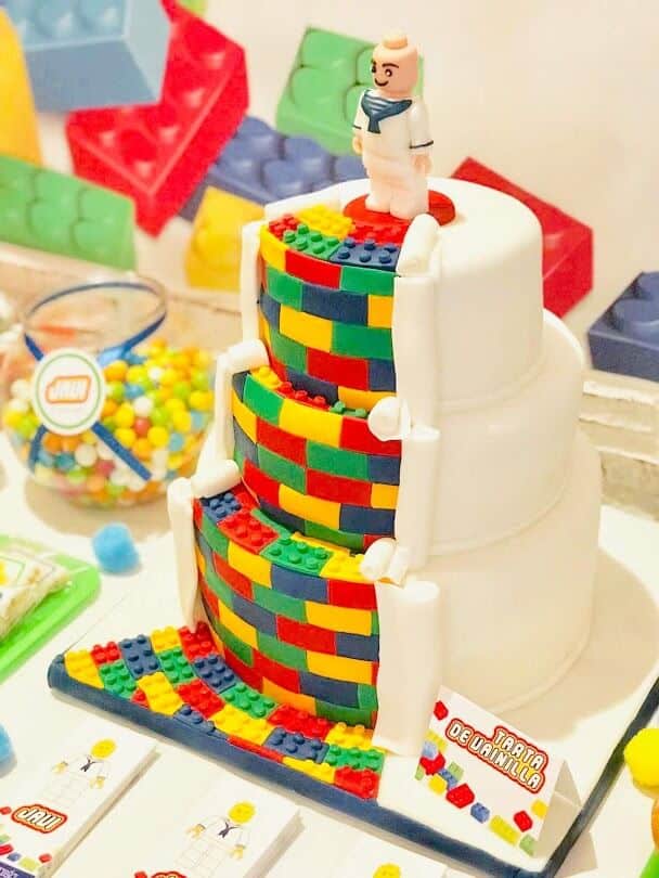 Mesa de store dulces de lego