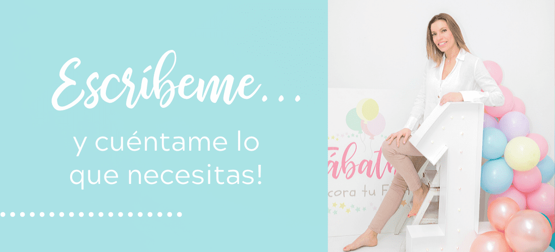 Contacto Tábatha Decora tu Fiesta