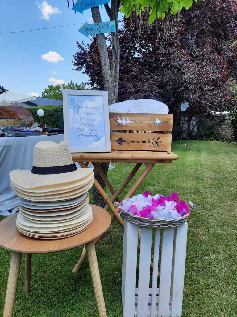 Corner de regalos para fiestas