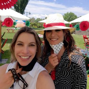 Fabiola Osborne evento feria de jerez en madrid