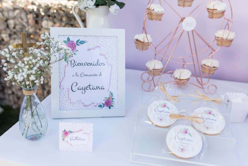 decoración para comuniones en Madrid
