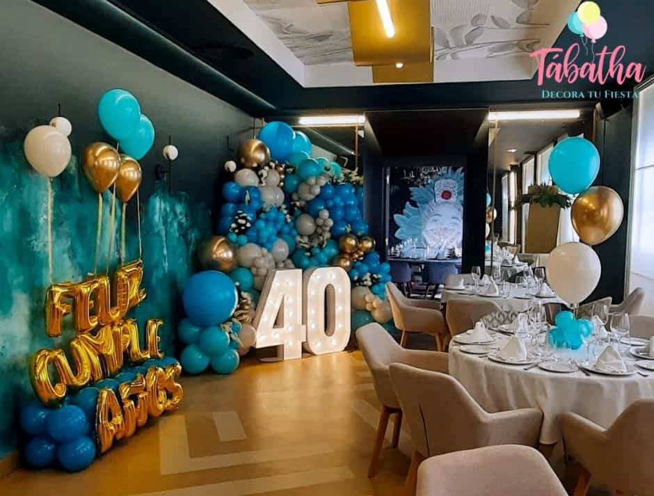 decoración de cumpleaños para adultos en madrid