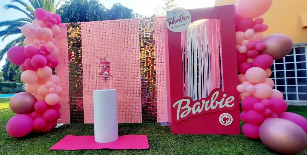 Decoraciones de barbie para fiestas infantiles