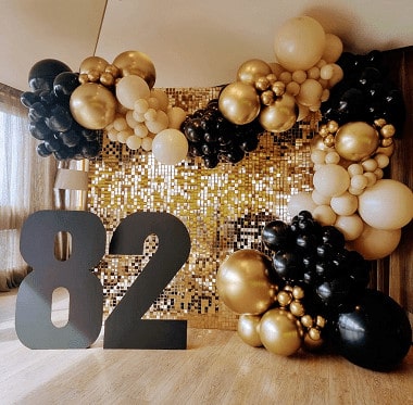 shimmer walls en madrid para decoración de cumpleaños 82