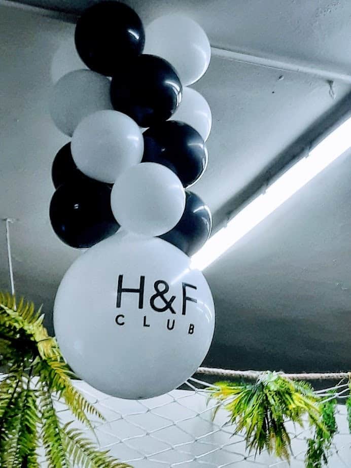 globos personalizados en madrid para HF club gimnasio