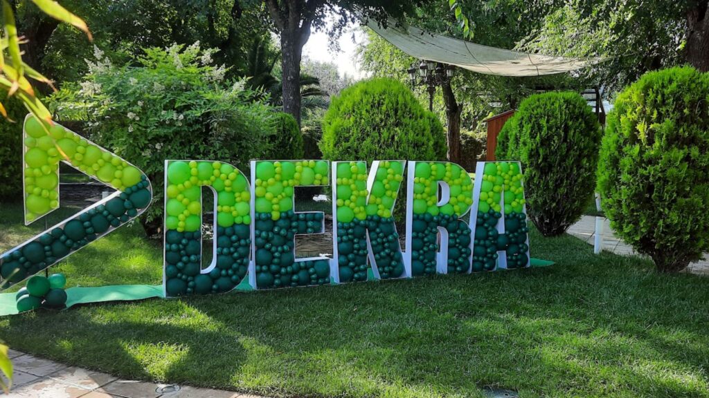 letras 3d rellenas