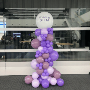 columna globos corporativos