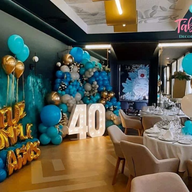 decoración de cumpleaños para adultos en Madrid